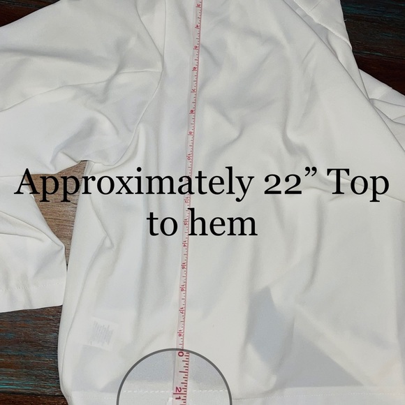 DOTS Cream Polyester Open Front Cardigan 2X - Picture 3 of 6